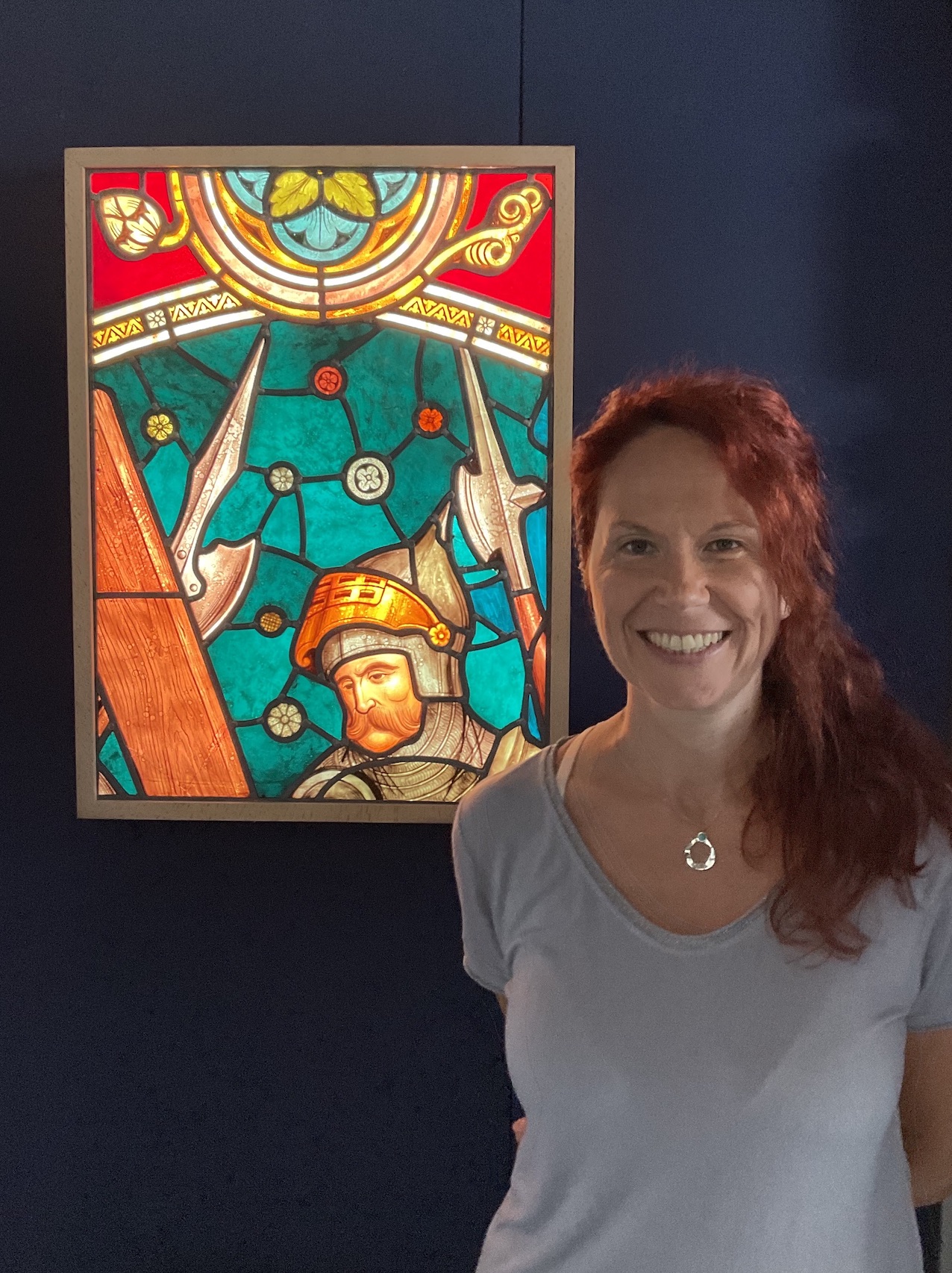 light box stained glass window SOCIETE LUMIERESOCIETE LUMIERE