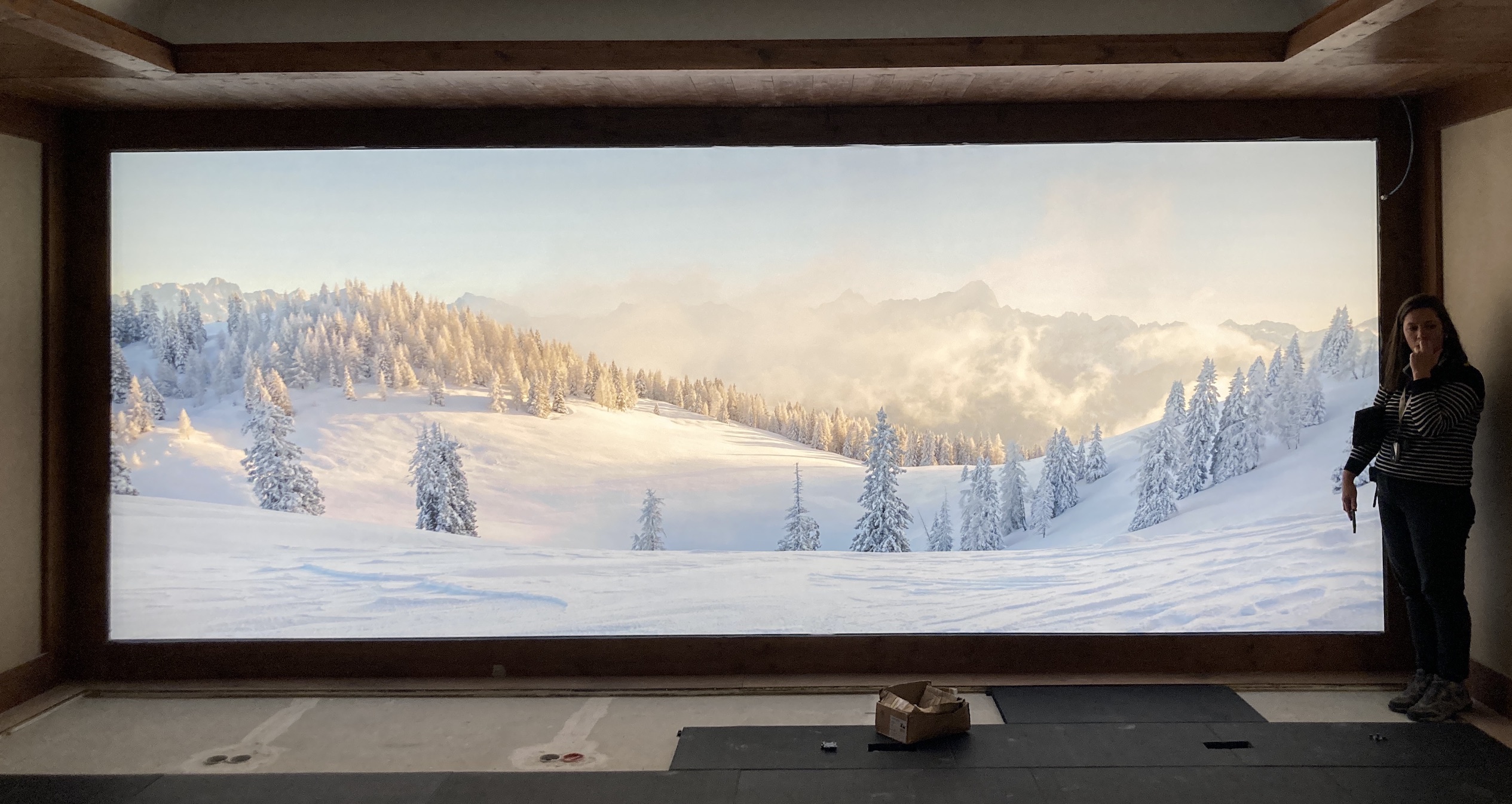 rétroéclairage image 5,60m x 2,30m